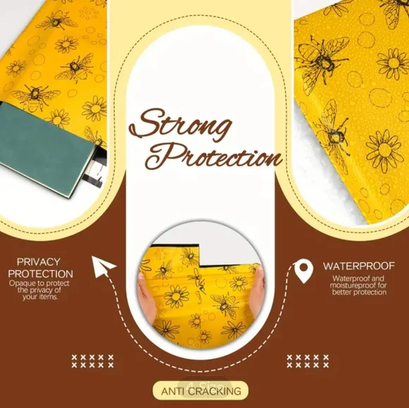 20 ct 10 x 13 Polymailers For Summer Time - Picture 2 of 2